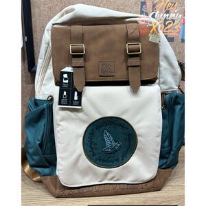 The Lord of The Rings Leaf of Lorien Multi Pocket Backpack